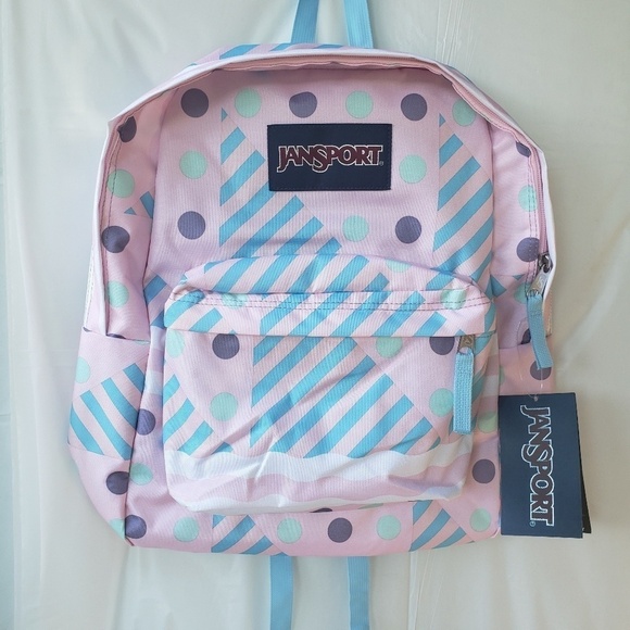 Jansport Handbags - Jansport backpack ice cream geo pink